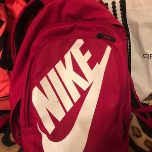 PInk Nike backpack